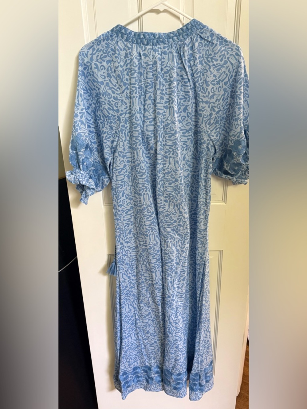 EUC Julia Amory Zoe Blue Dress Size Small - Picture 4 of 4